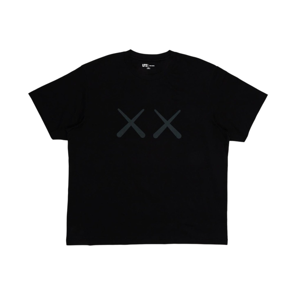 NEW Uniqlo KAWS Andy Warhol UT Graphic T Shirt‎ Black Size XL